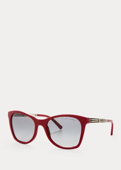 Gafas De Sol Ralph Lauren Mujer Rojos - Art Deco Square - EZAVG2940